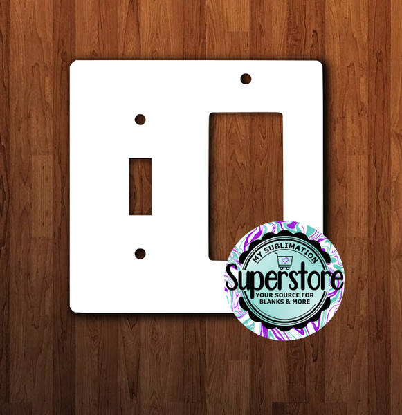Light Switch & GFCI Cover - MDF Sublimation Blank
