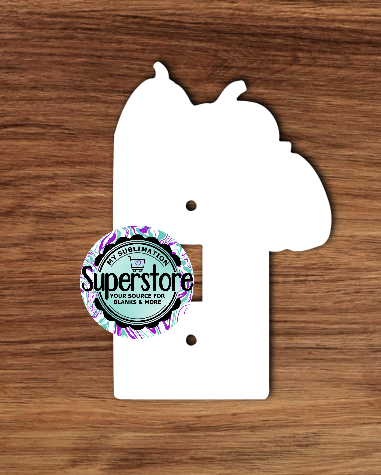Light Switch Cover - Trio Pumpkin - MDF Sublimation Blank
