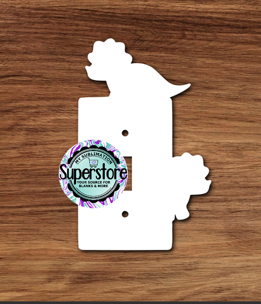 Light Switch Cover - Dinosaur - MDF Sublimation Blank