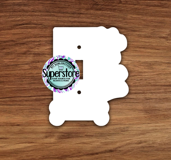 Light Switch Cover - Dog paw bone - MDF Sublimation Blank