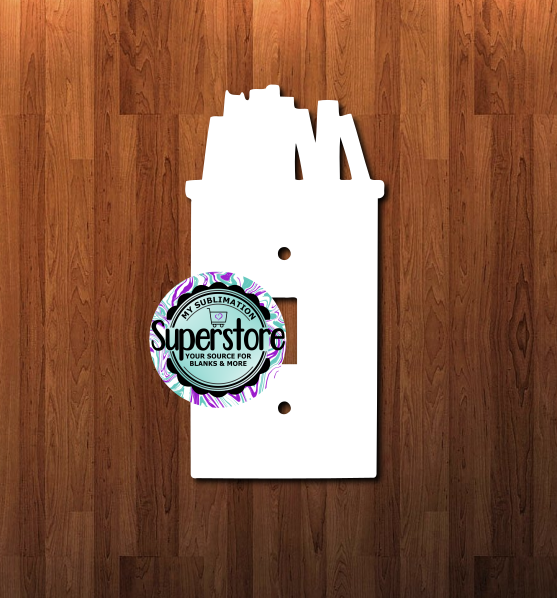 Light Switch Cover - Books - MDF Sublimation Blank