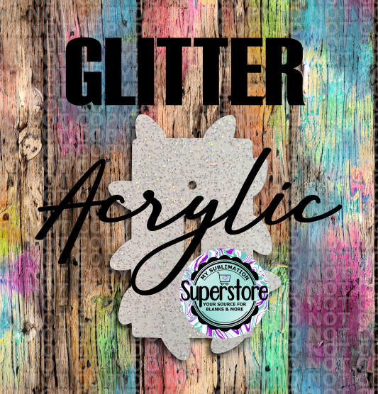 Glitter Acrylic - Light Switch Cover - Christmas Lights - Sublimation Acrylic