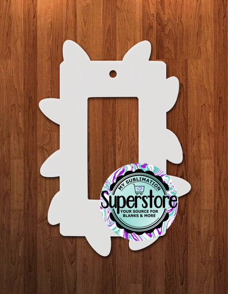 Rocker Light Switch Cover - Christmas Lights - Regular - MDF Sublimation Blank