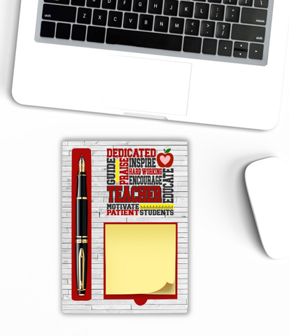 Digital Download - Teacher note pad design - made for our blanks