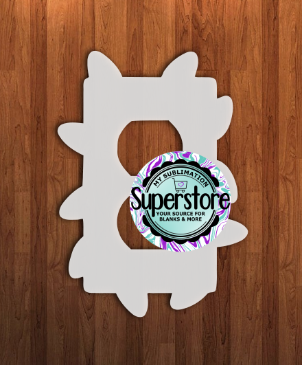 Outlet Cover - Christmas Lights - MDF Sublimation Blank