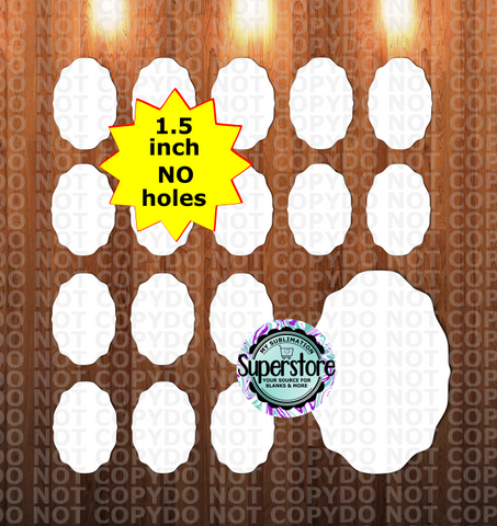 Vintage Oval Frame - 10 or 20pc bundle - 1.5 or 2 inch size (great for badge reels & hairbow centers)