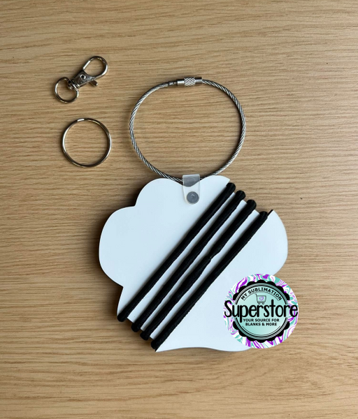 Paw Hair Tie Holder  - MDF Or Acrylic OPTIONS