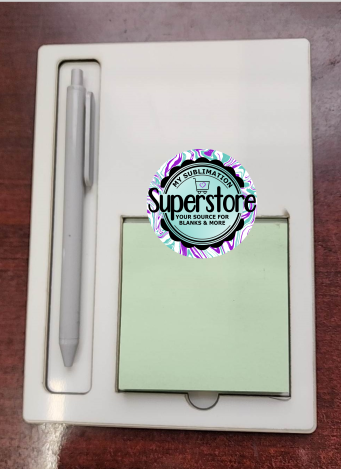 Pen note pad holder 2pc blank size - Sublimation blanks