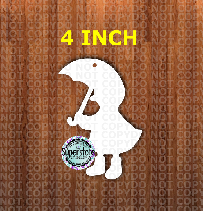 4 inch Rain Goose - MDF Sublimation Blank