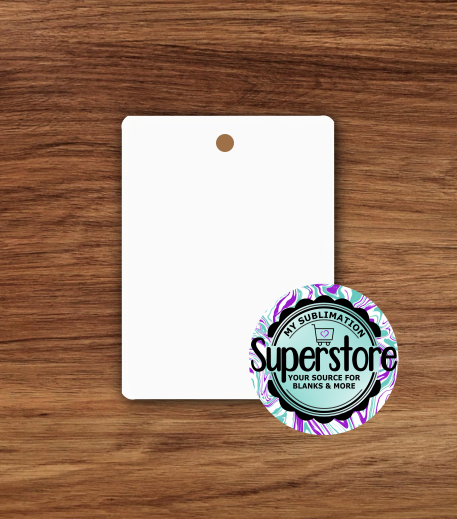 (3x4 inch) - Vertical Rectangle Ornament - MDF Single Sided