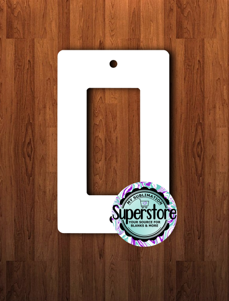 Rocker Light Switch Cover - Regular - MDF Sublimation Blank