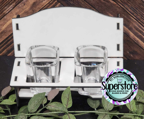 Shot glass bench - Sublimation blank – My Sublimation Superstore