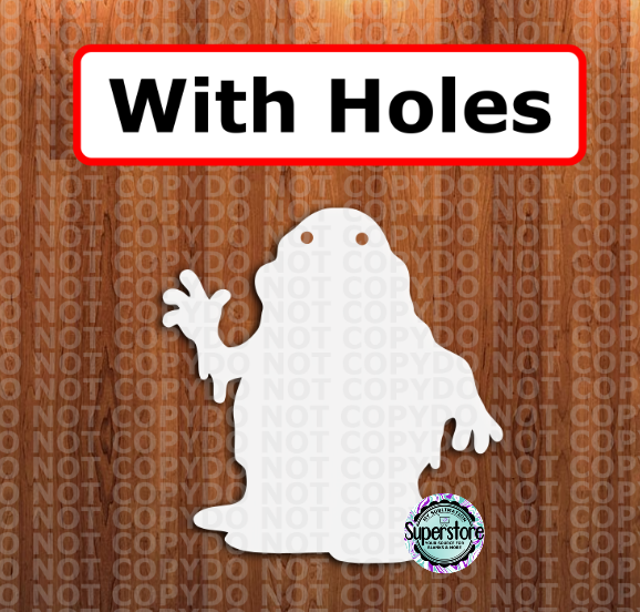 Slime Guy - WITH holes - Sublimation Blank MDF