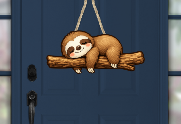 Digital Download - Sloth Horizontal Design - Made for our blanks