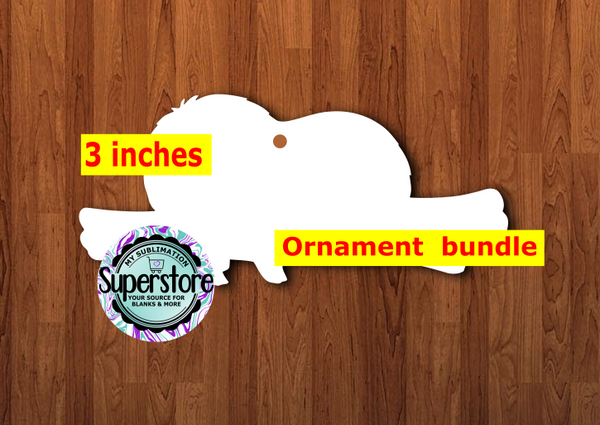 Sloth Horizontal - With or Without Hole - bundle price - MDF sublimation blanks (Copy)