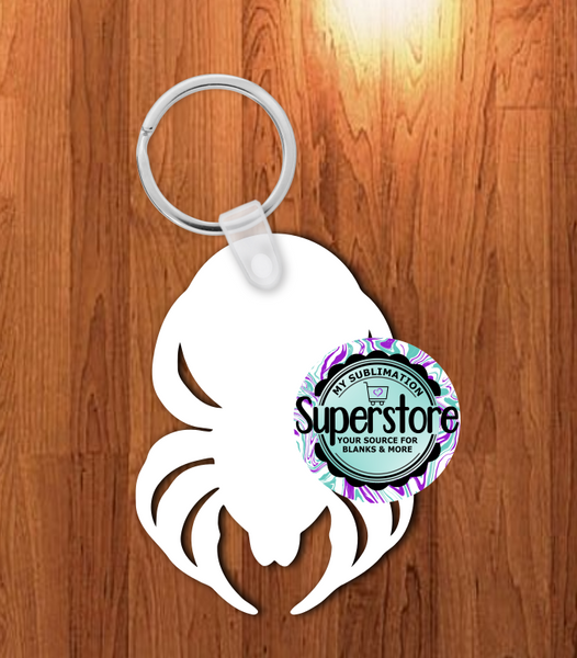 Spider keychain - Single sided sublimation mdf blank 2.5 inch