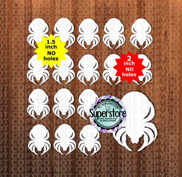 Spider - 10 or 20pc bundle - 1.5 or 2 inch size (great for badge reels & hairbow centers