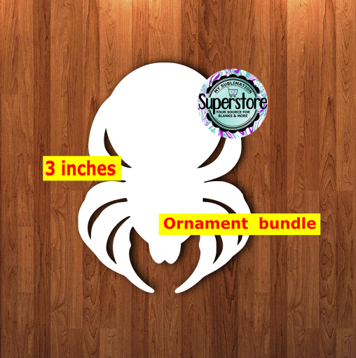 Spider  - With or Without Hole - bundle price - MDF sublimation blanks