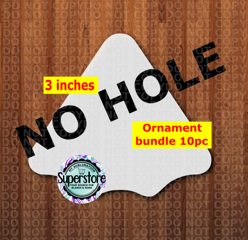 Spider web - NO hole - ornament bundle price - MDF sublimation blanks