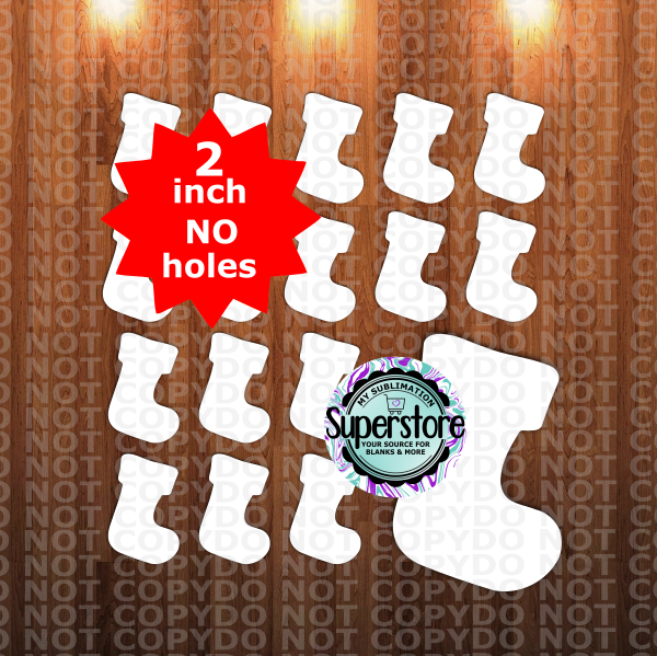 Stocking - 10 or 20pc bundle - 1.5 or 2 inch size (great for badge reels & hairbow centers)
