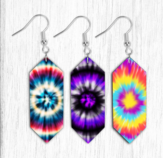 Digital Download - Gem earring bundle - made for ggsublimation.com blanks