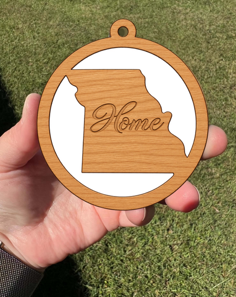 Missouri Home State WOOD & Sublimation Combo (3 sizes & 4 wood colors)