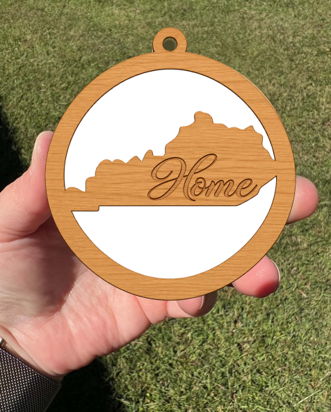 Kentucky Home State WOOD & Sublimation Combo (3 sizes & 4 wood colors)