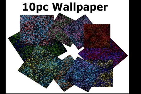 (Instant Print) Digital Download - Wallpaper bundle PNG Clipart, instant download