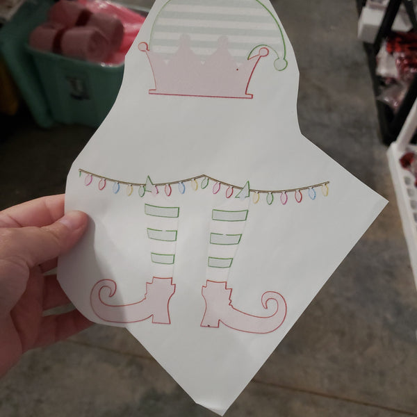 Child size - boy elf screen print