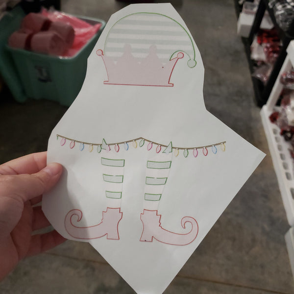 Child size - boy elf screen print