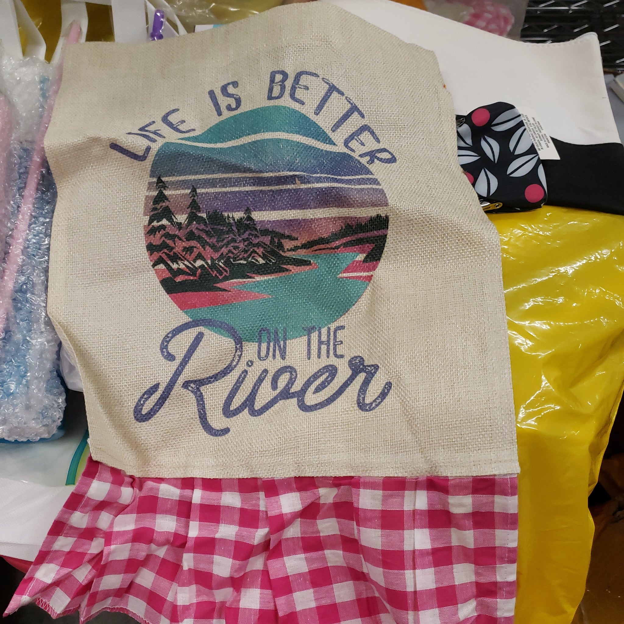 River flag  - not for sublimation