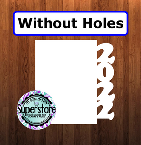 2022 side frame withOUT holes - 3 different sizes use drop down bar - Sublimation Blank MDF Single Sided