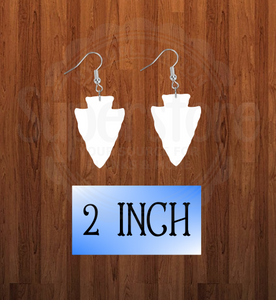 Arrowhead earrings size 2inch - BULK PURCHASE 10pair