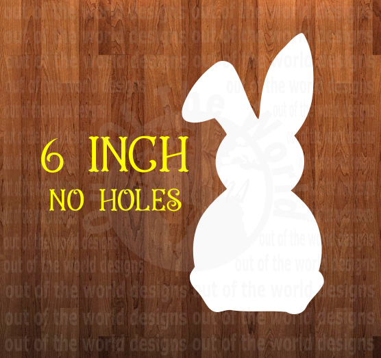6 inch bunny withOUT holes