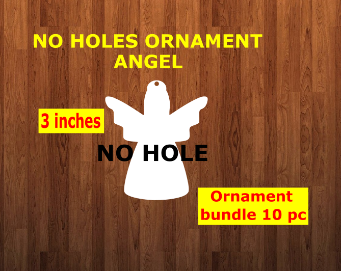10pc or 25pc  Angel NO holes - Ornament Bundle Price