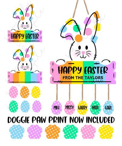 (Instant Print) Digital Download - 15pc Easter bunny  bundle designs - made for our blanks