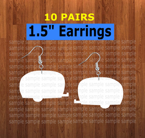 Camper earrings size 1.5 inch - BULK PURCHASE 10pair