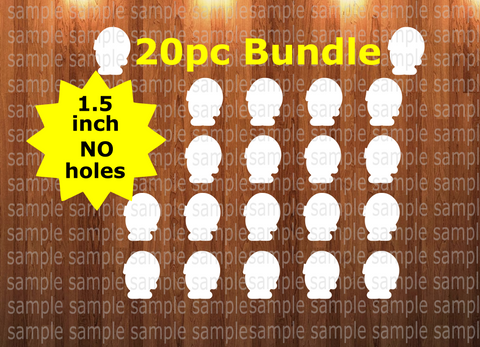 20pc bundle - 1.5 inch Elf (great for badge reels & hairbow centers)