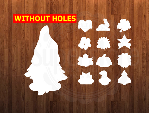 13 piece Gnome bundle withOUT holes