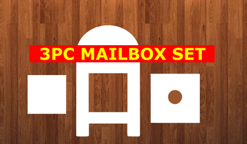 Mailbox with insert  - sublimation blank