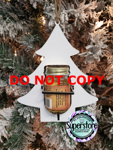 Tree  liquor (MASON) ornament gift - Bulk pricing option available