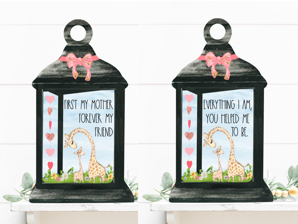 (Instant Print) Digital Download -2pc bundle  Mother lantern - made for our blanks