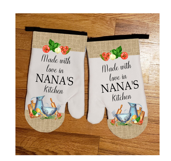 Digital download - Made with love in ( insert name ) kitchen - for our oven mitt blanks