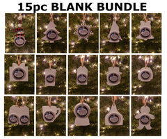 15PC bundle Coffee Pod Ornaments - Gift tags - Single sided only