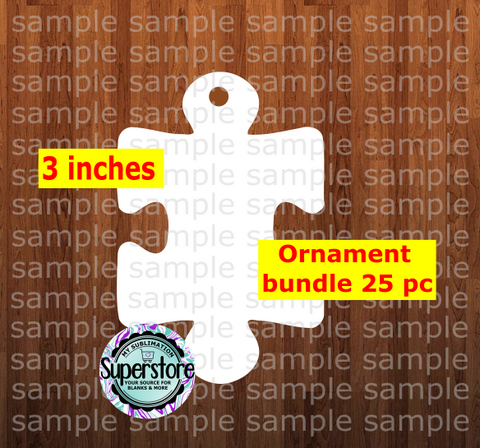 Puzzle - WITH hole - Ornament Bundle Price