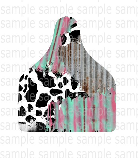 (Instant Print) Digital Download - Cattle tag
