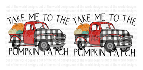 (Instant Print) Digital Download - Bundle 2pc , Take me to the pumpkin patch