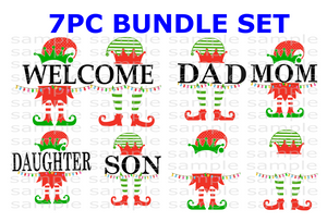 (Instant Print) Digital Download - Elf 7PC Bundle Set