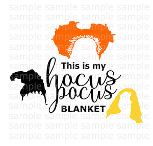(Instant Print) Digital Download - This is my hocus pocus blanket
