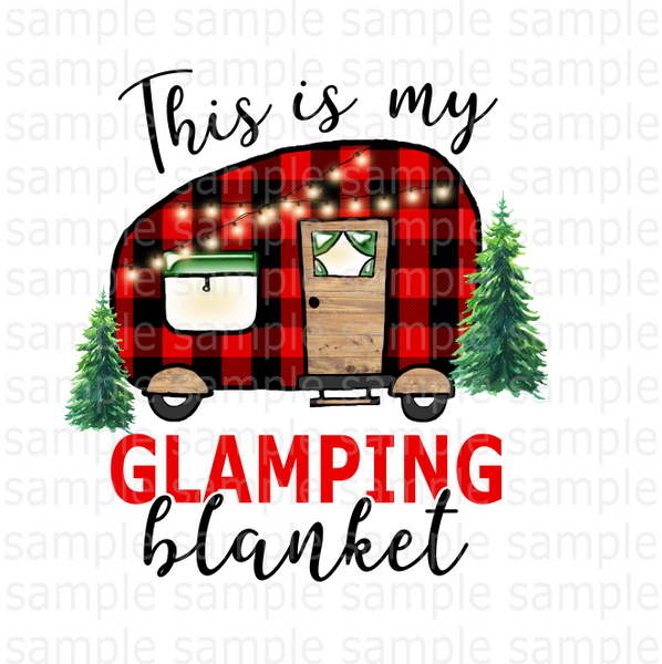 Glamping blanket discount